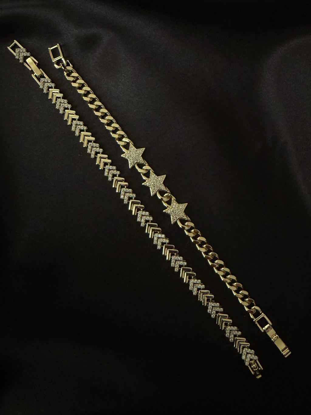 Gold plated bracelet