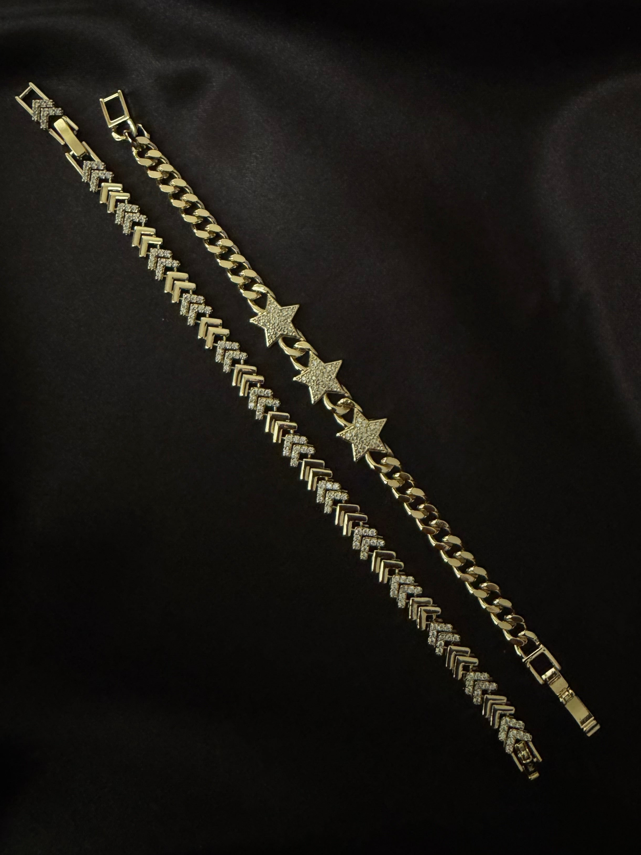 Gold plated bracelet